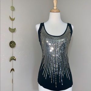 Charlotte Russe Sequin Tank, Small